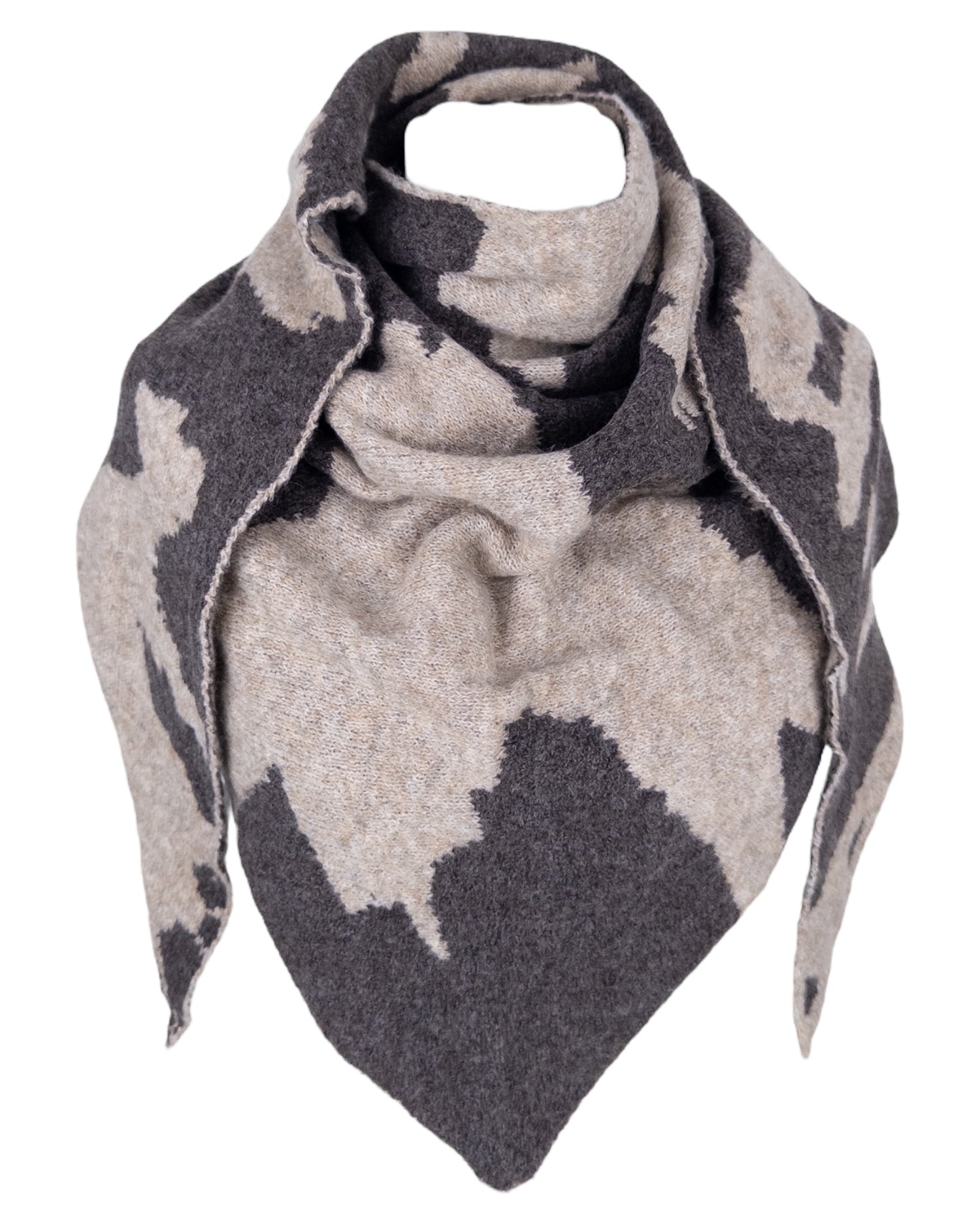 Dreieckstuch Lia coffee beige