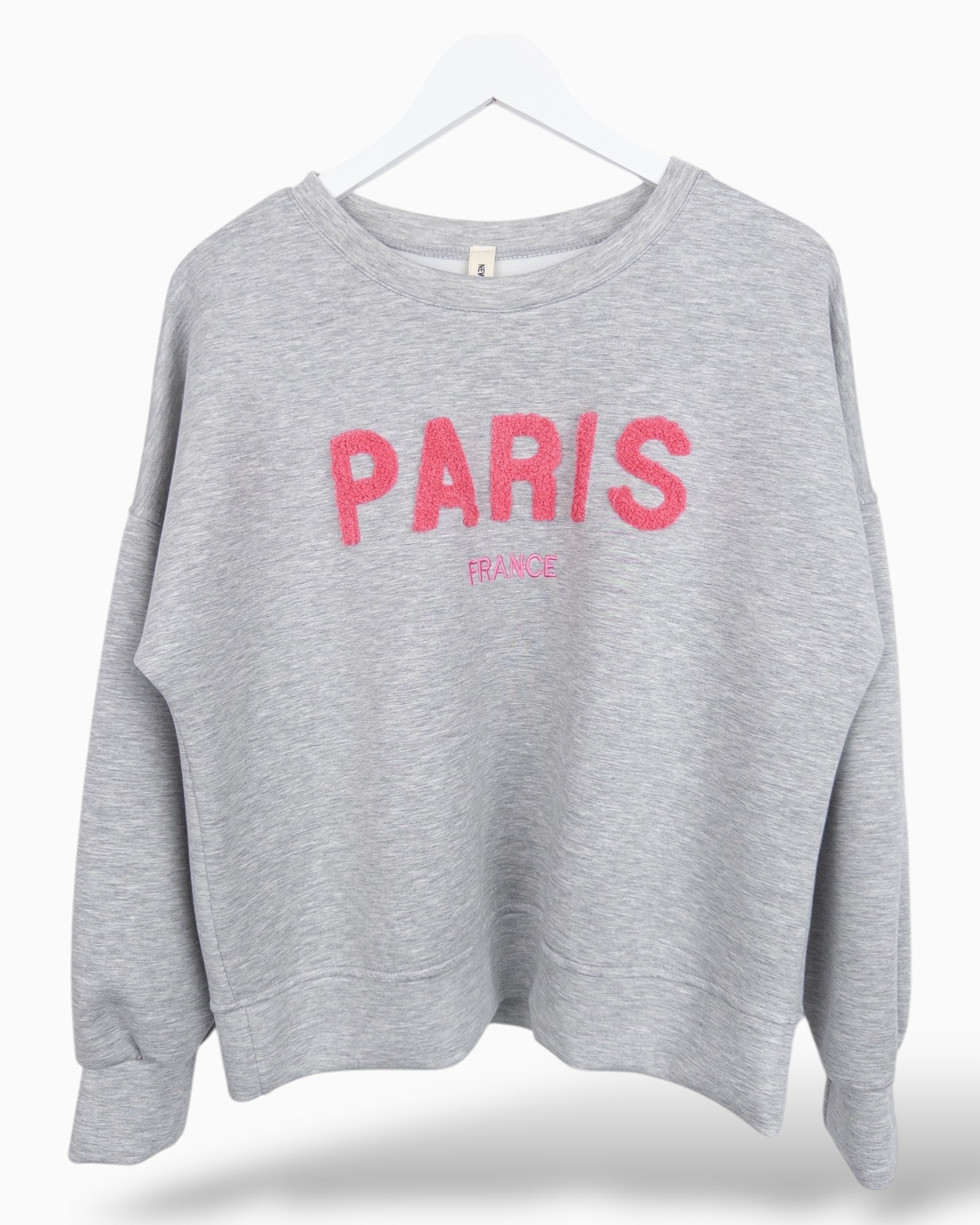 Sweatshirt Paris grau
