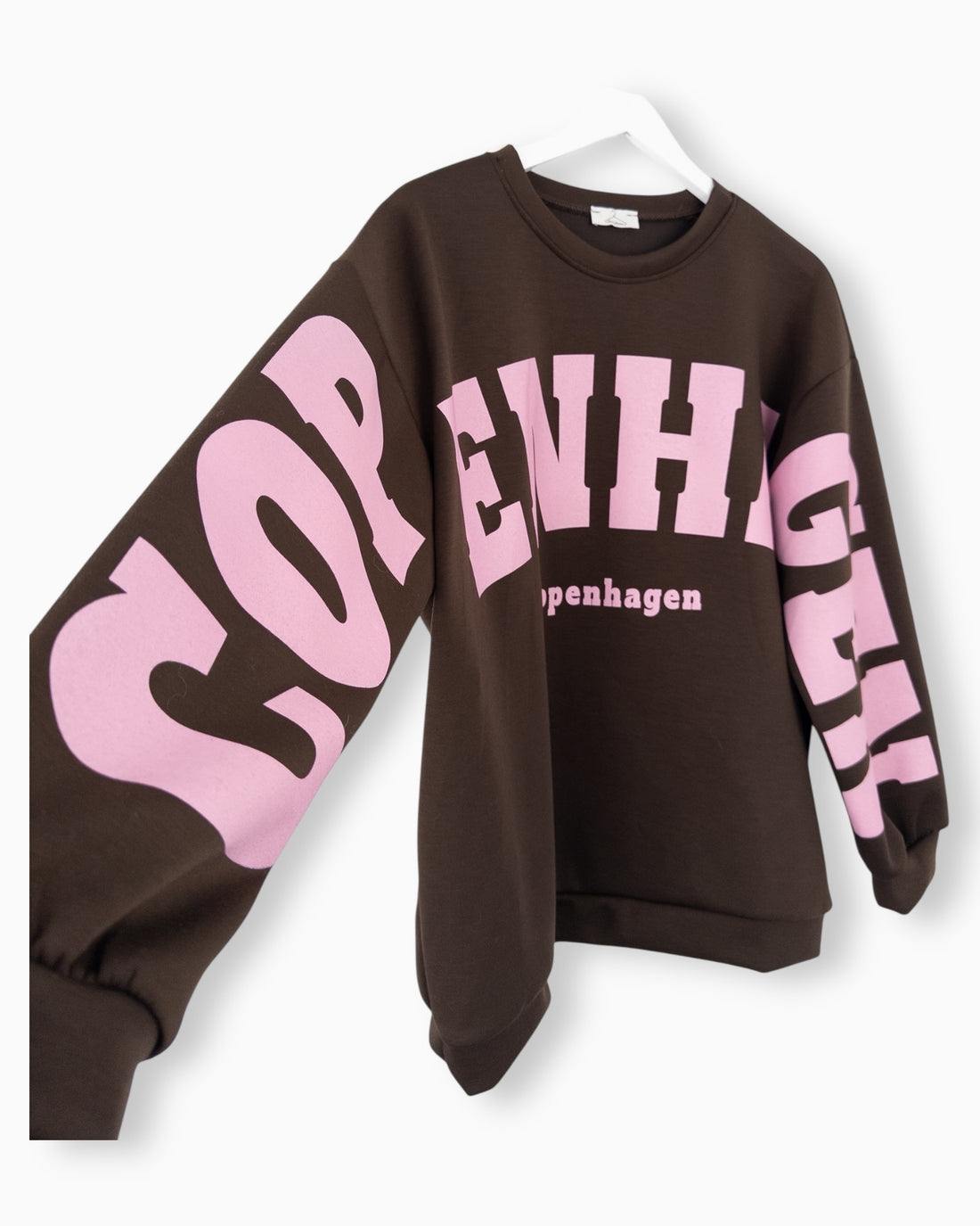 Oversize Sweatshirt Copenhagen dunkelbraun
