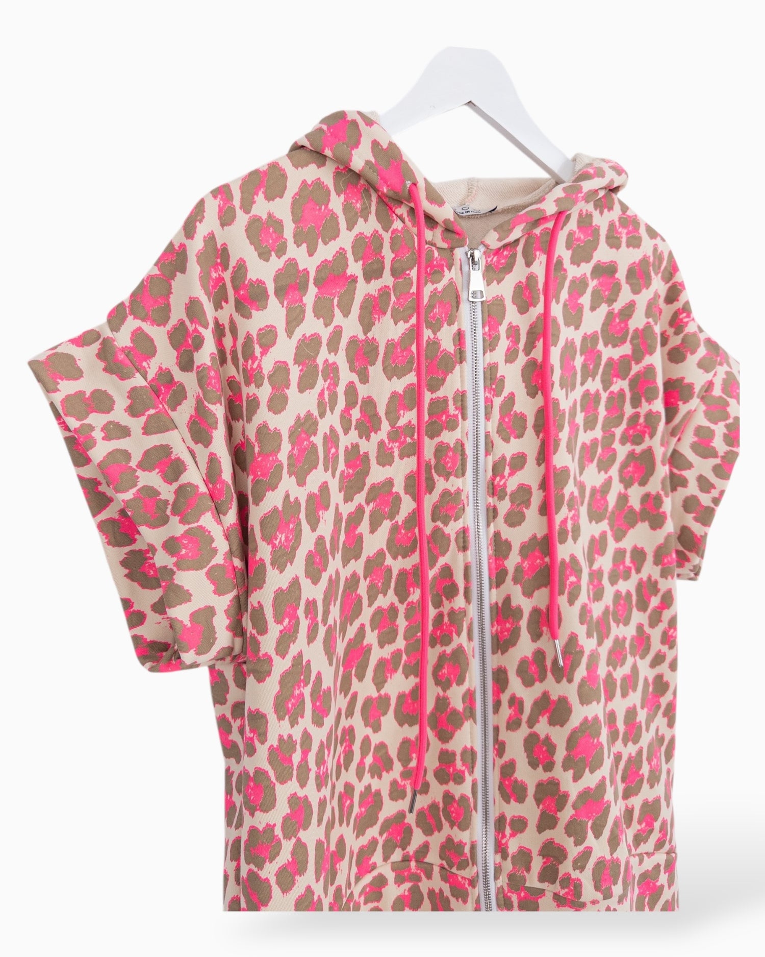 Leo Sweatjacke beige pink