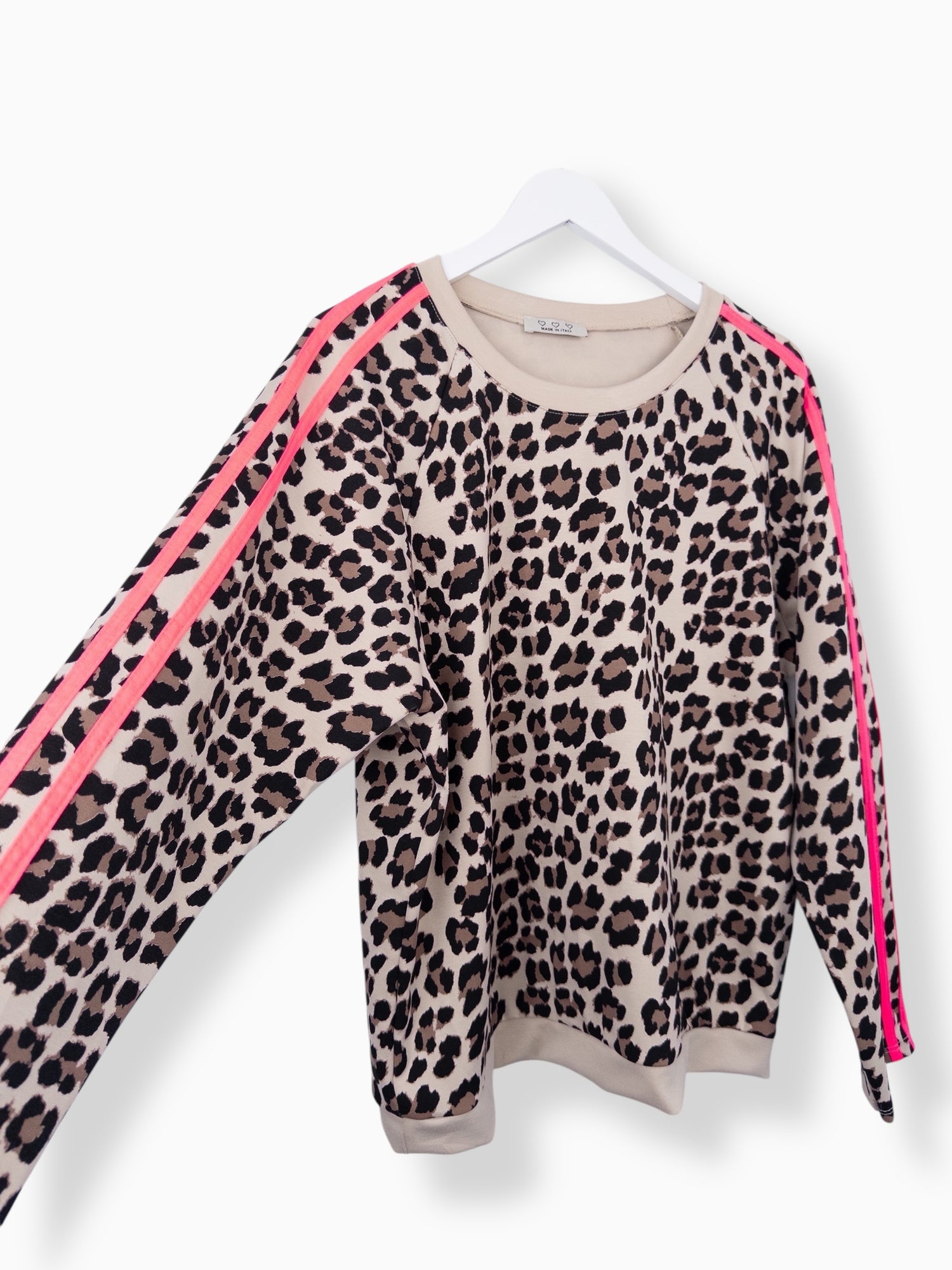 Oversize Leo Sweatshirt beige
