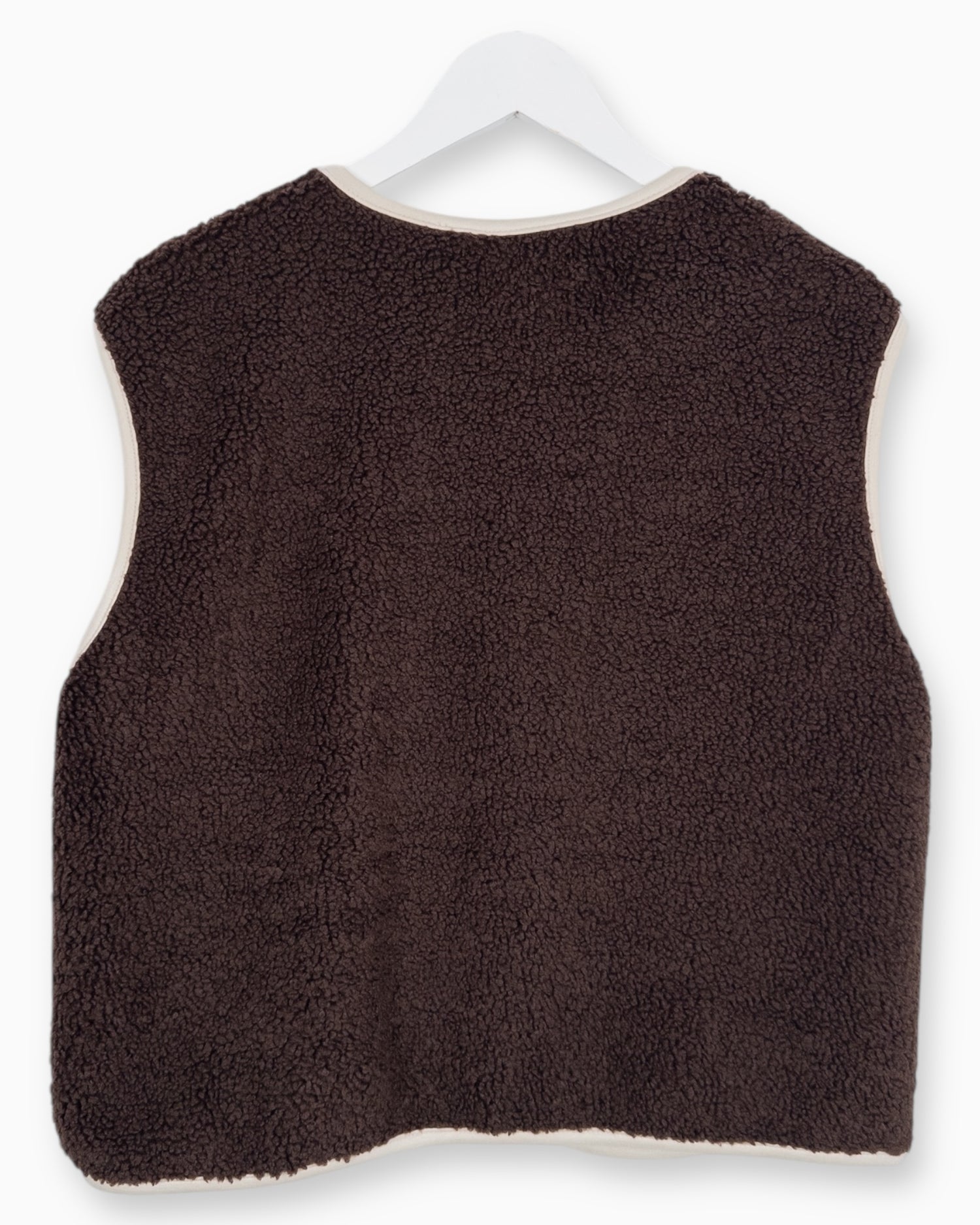 Teddy Weste Choice dunkelbraun