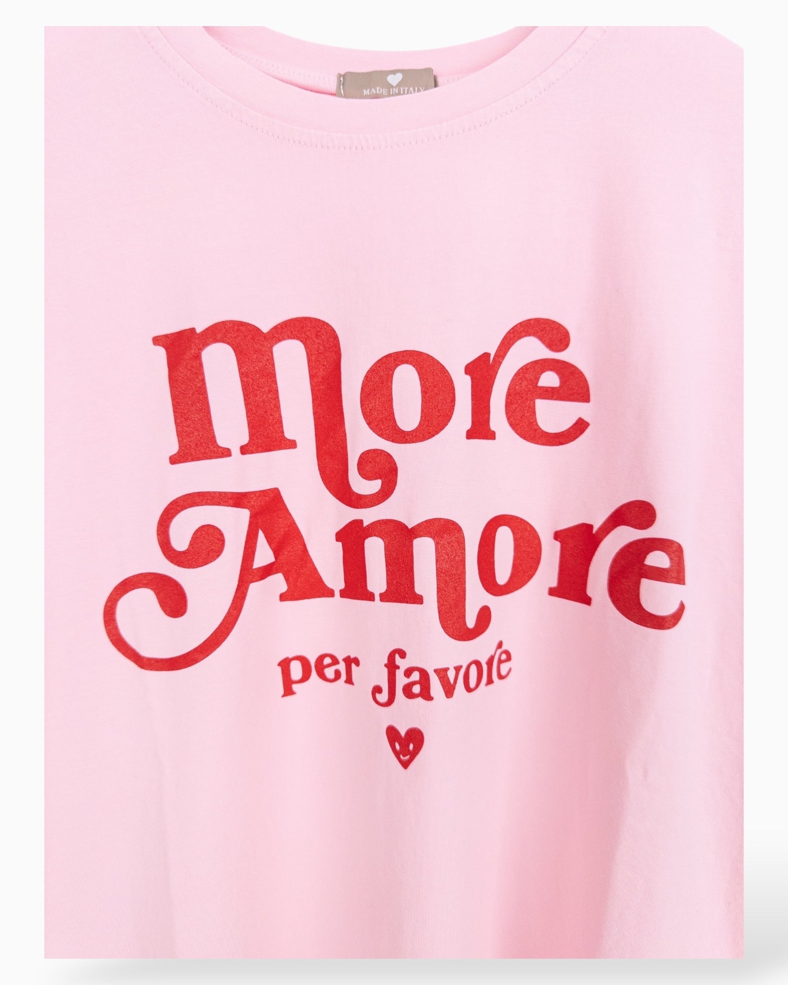 Shirt More Amore rosa