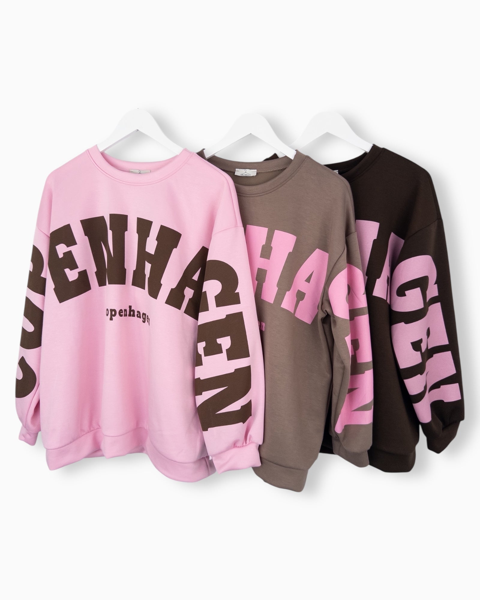 Oversize Sweatshirt Copenhagen rosa