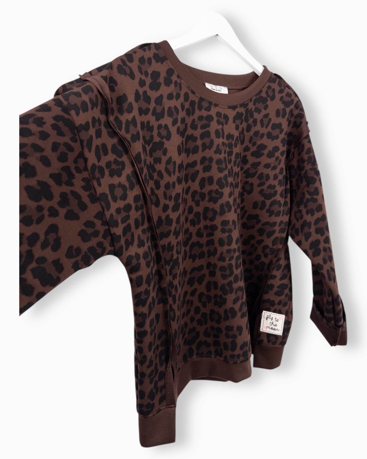 Oversize Leo Sweatshirt Luna braun