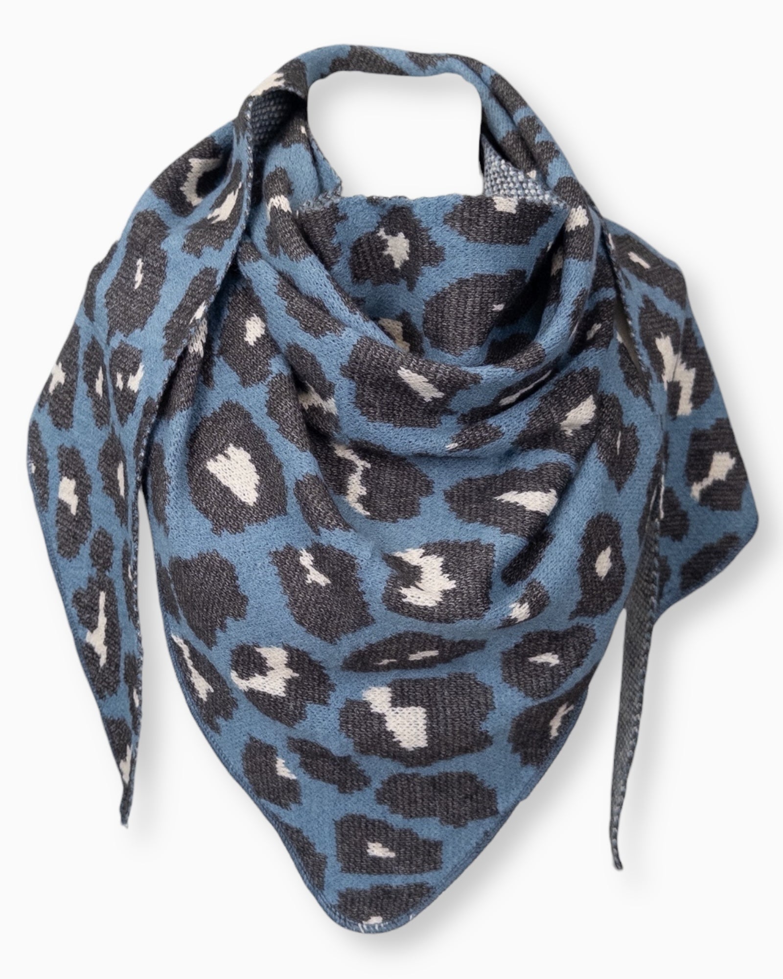 Leo Dreieckstuch blau