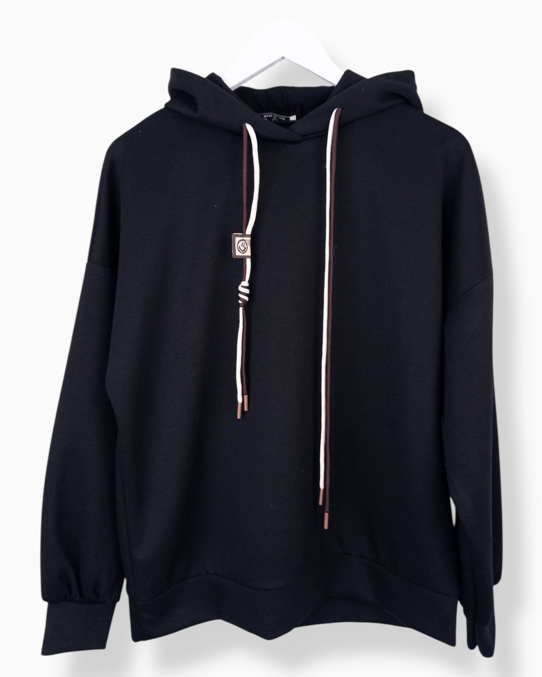 Hoodie Smile schwarz