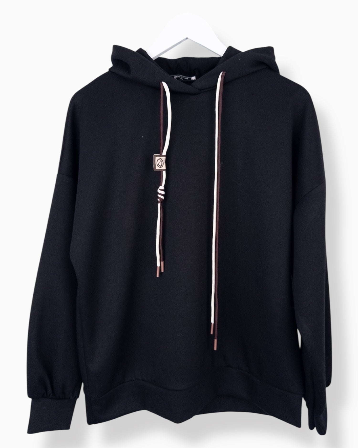 Hoodie Smile schwarz