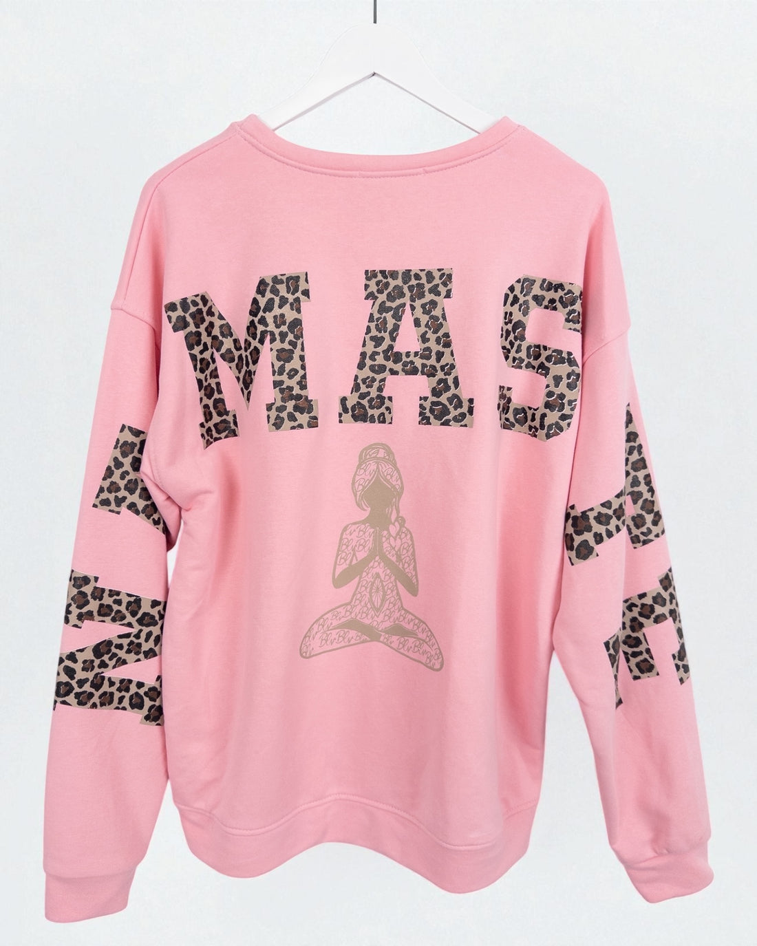 Leo Sweatshirt Namaste rosa