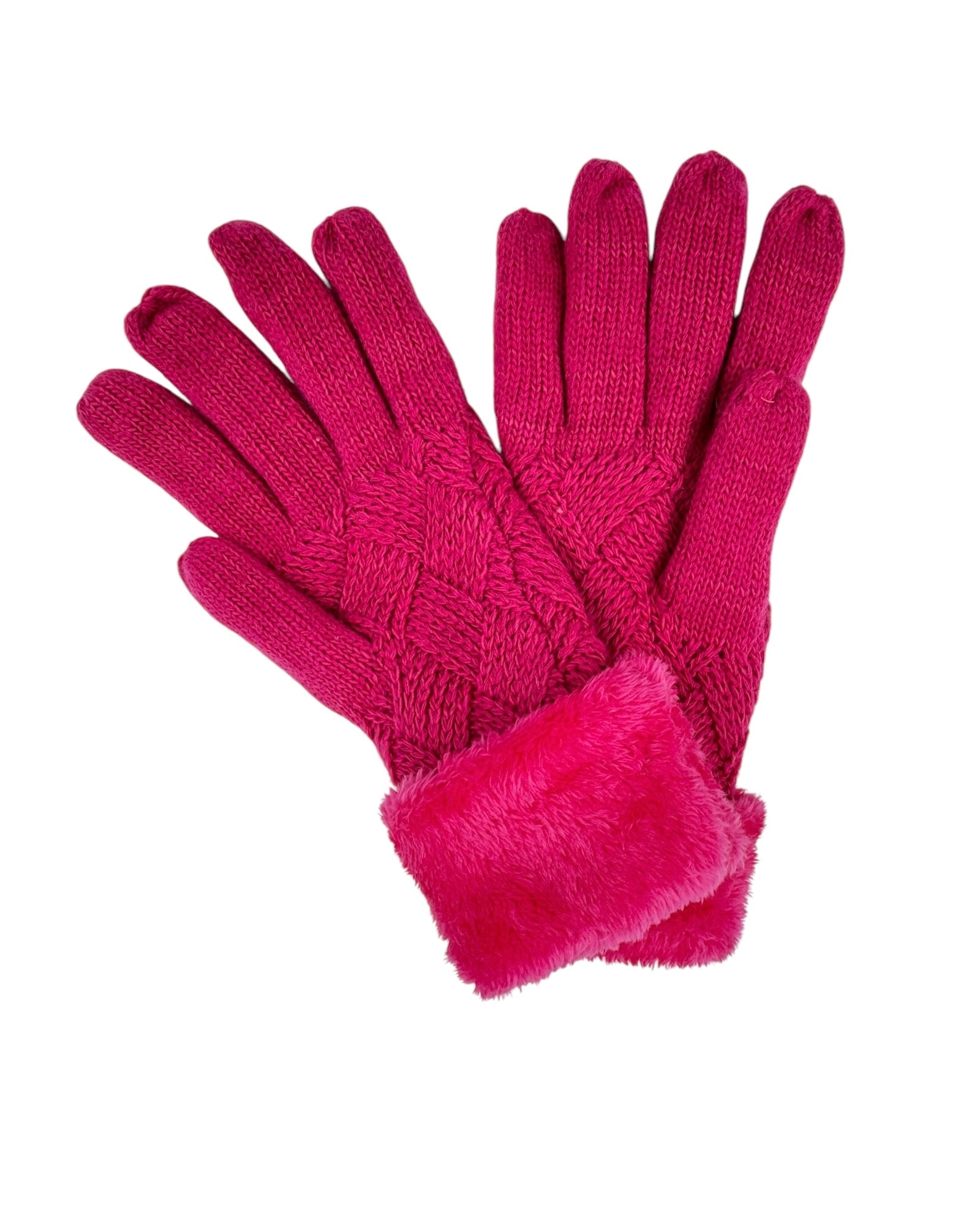 Handschuhe Lina pink