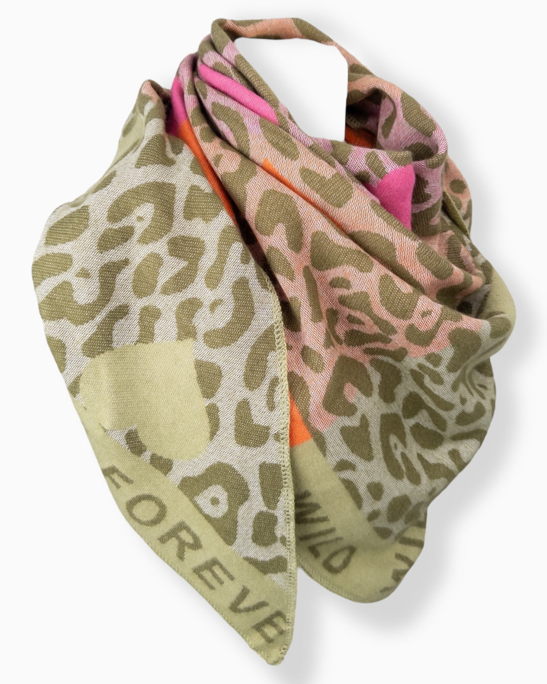 Dreieckstuch Wild Forever oliv