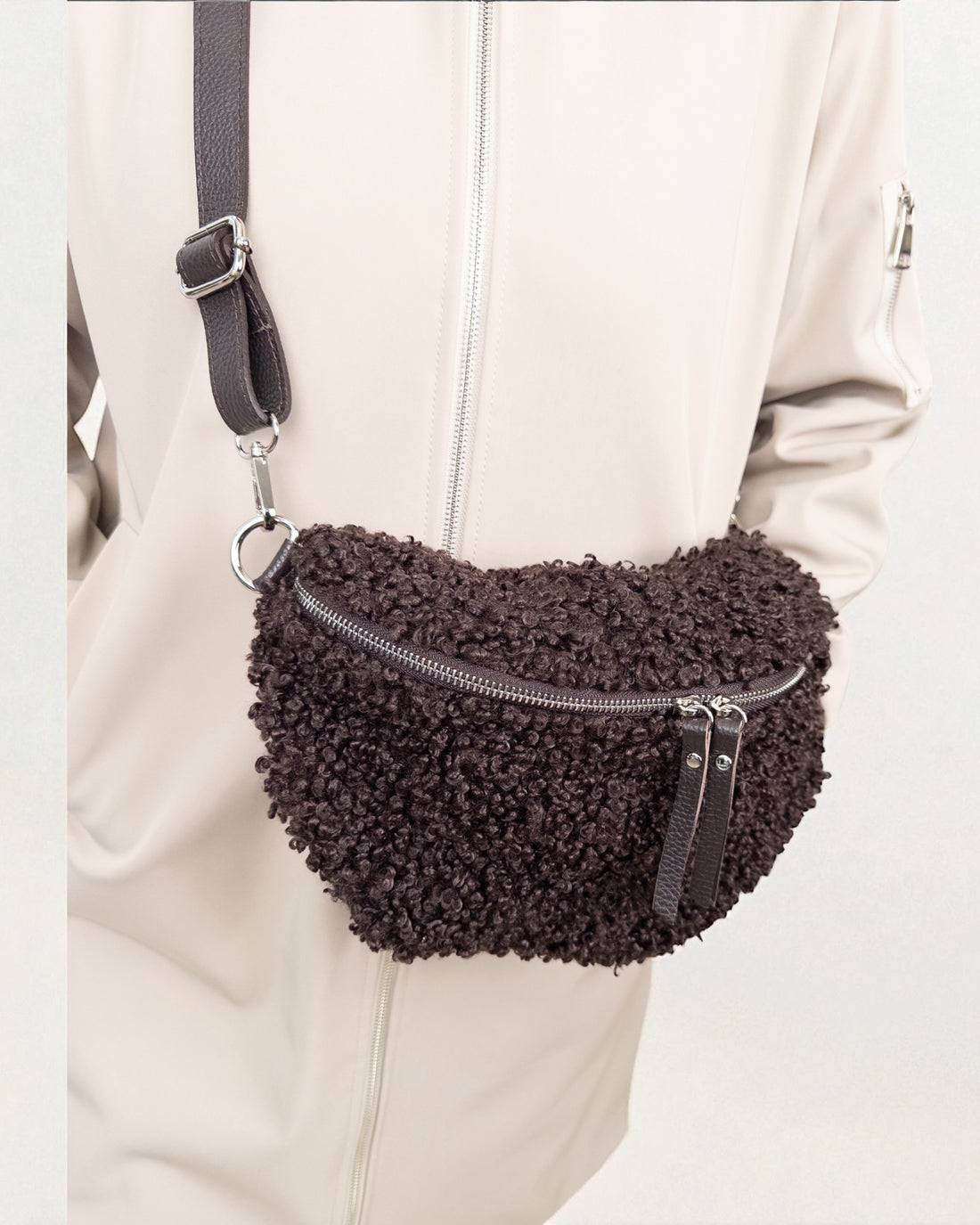 Teddy Umhängetasche schoko