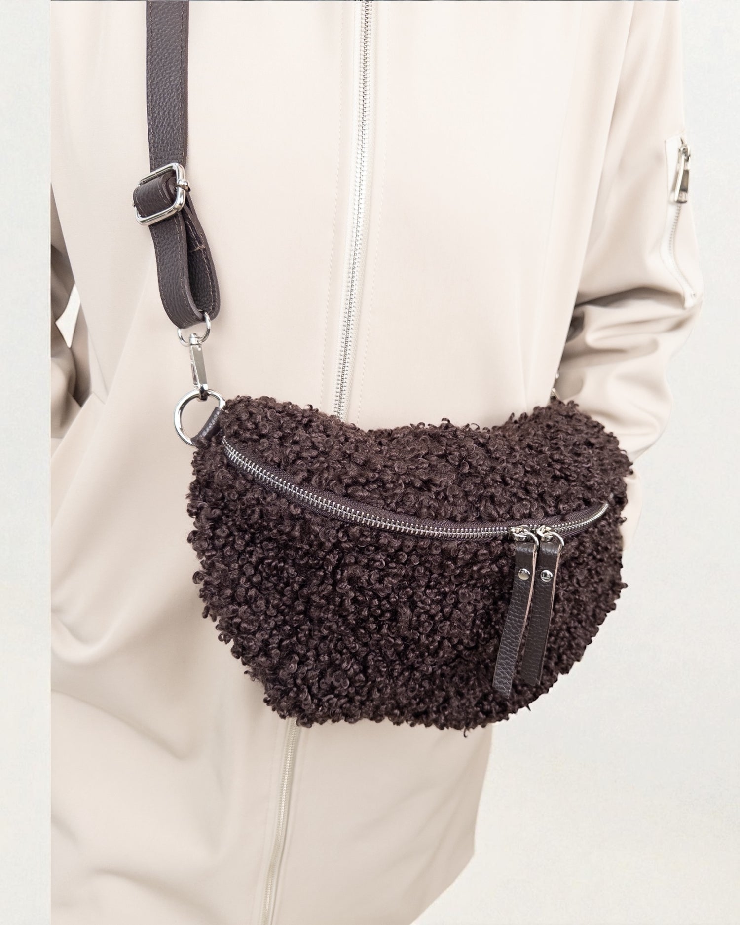 Teddy Umhängetasche schoko