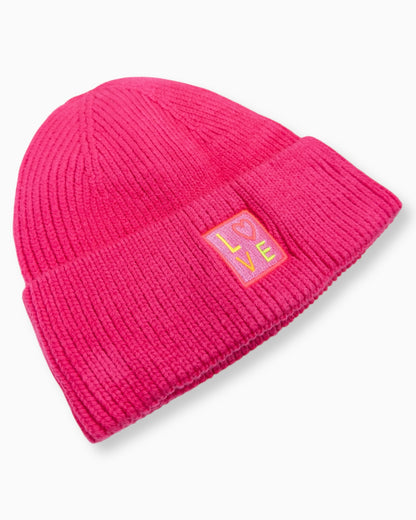 Mütze Love pink