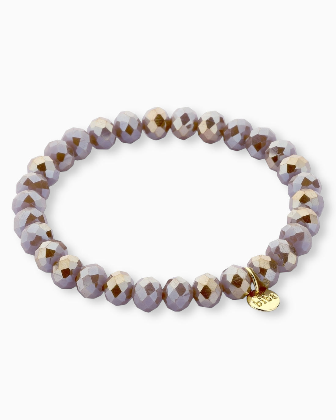 Crystal Armband taupe