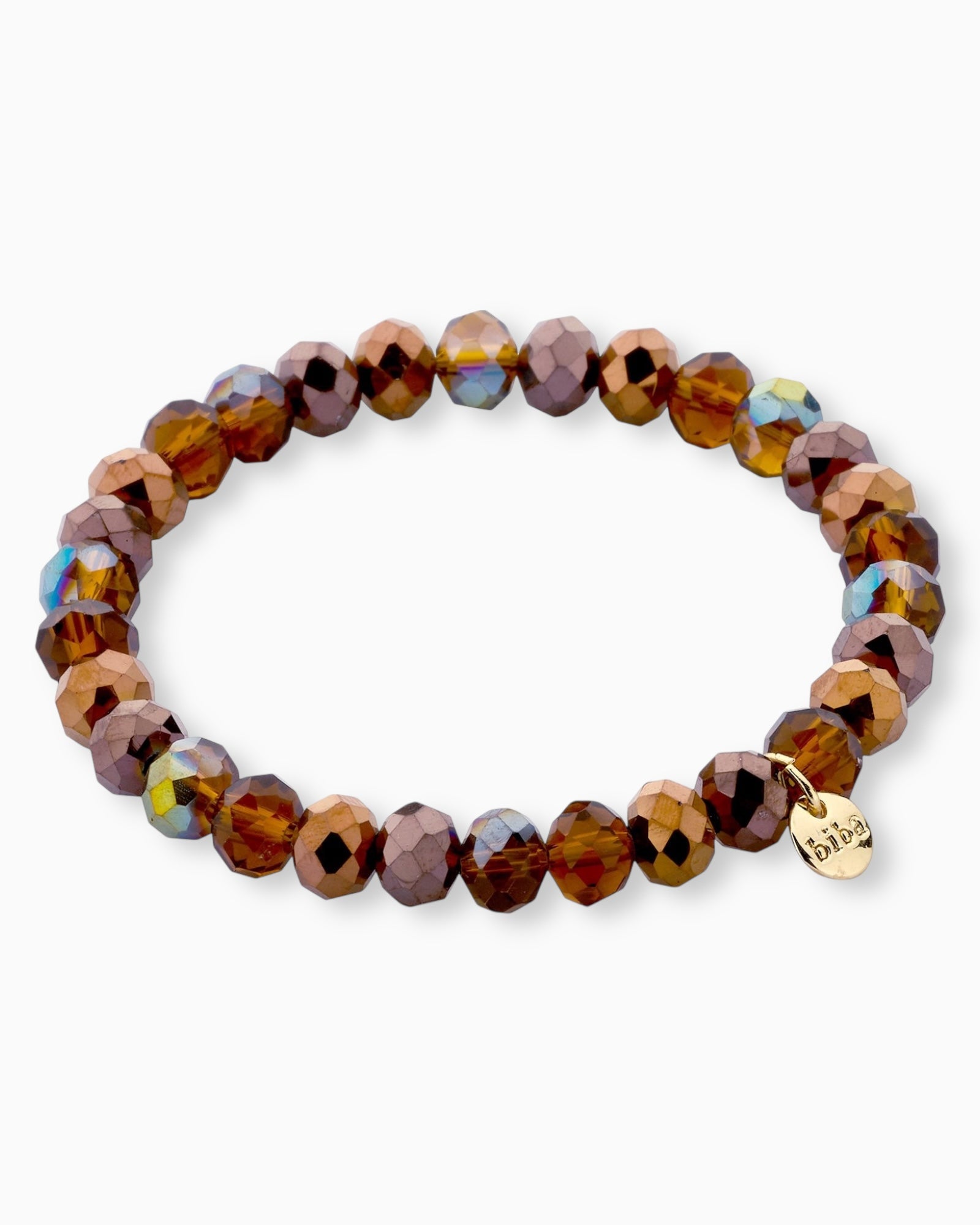 Crystal Armband kupfer