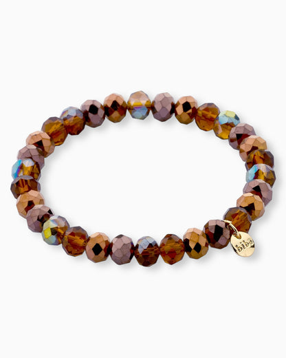 Crystal Armband kupfer