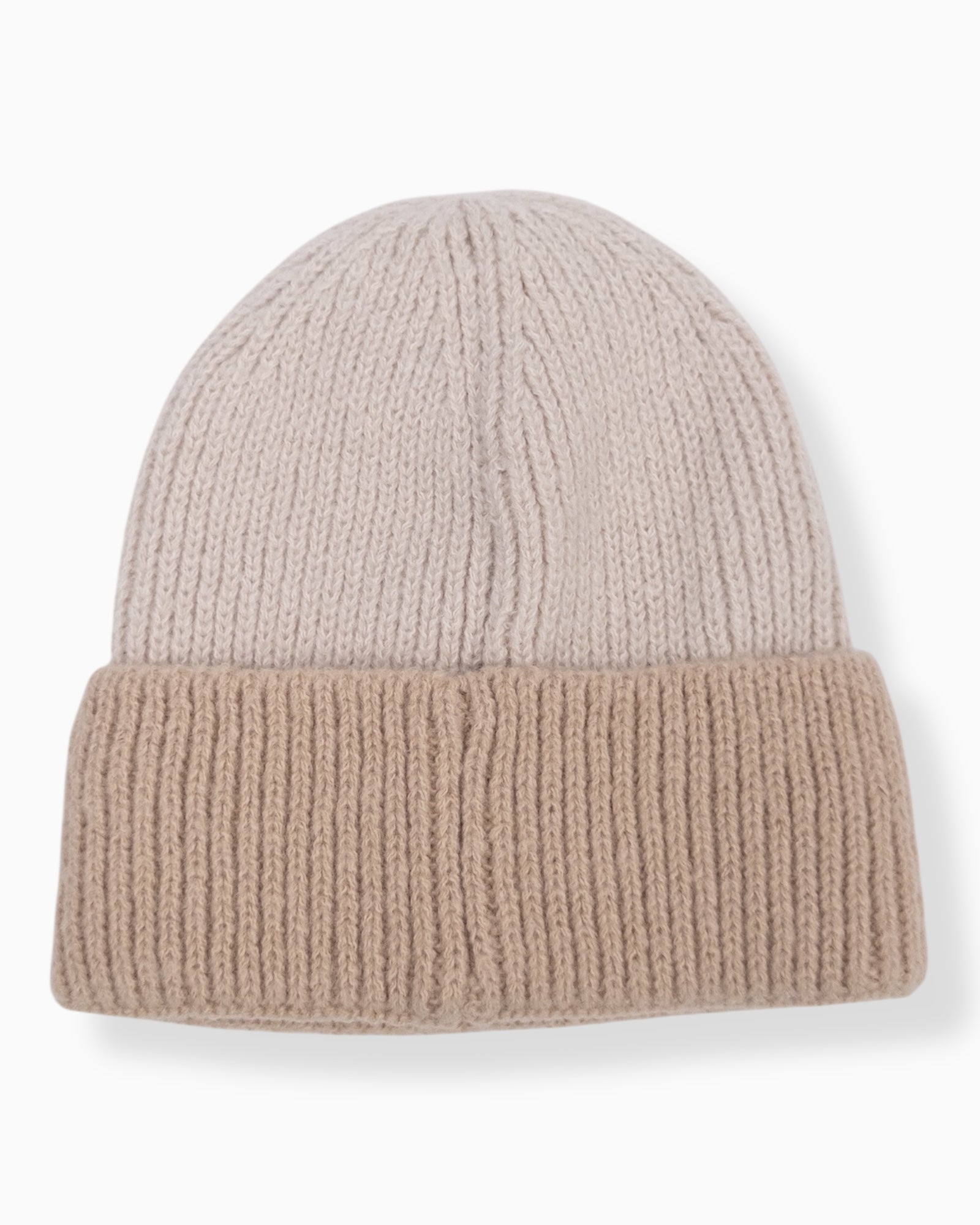 Strickmütze Leona sand beige