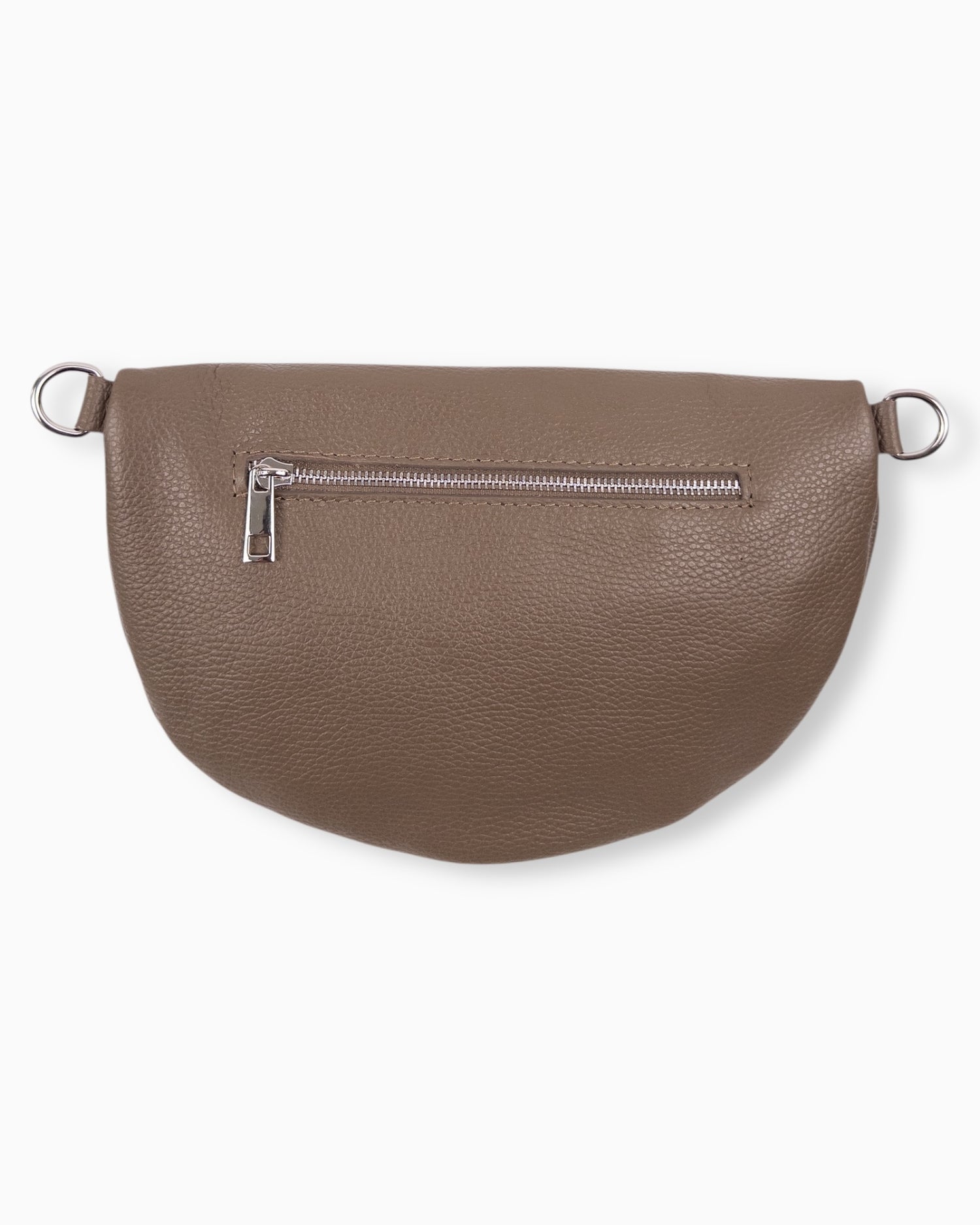 Umhängetasche Leder taupe