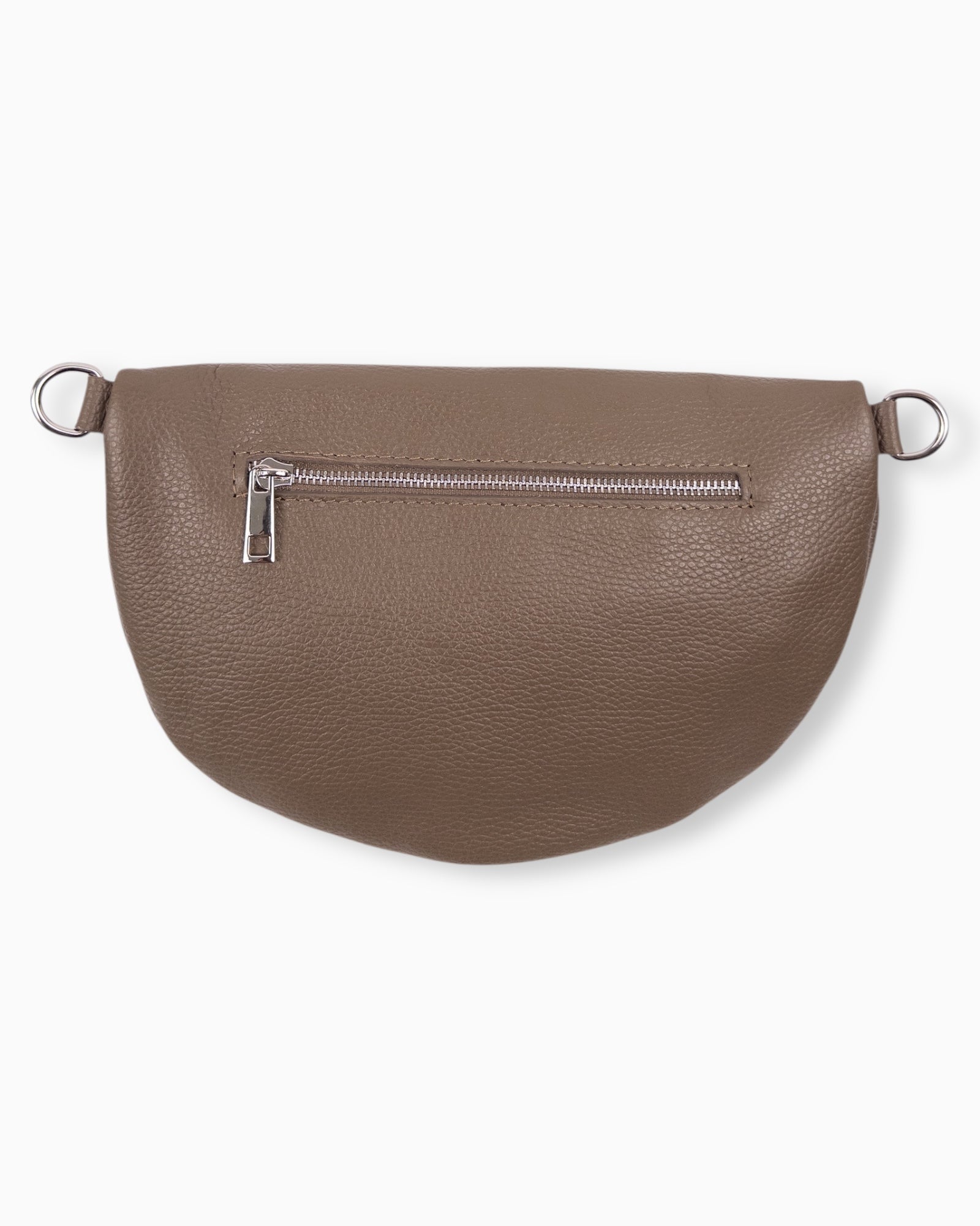 Umhängetasche Leder taupe