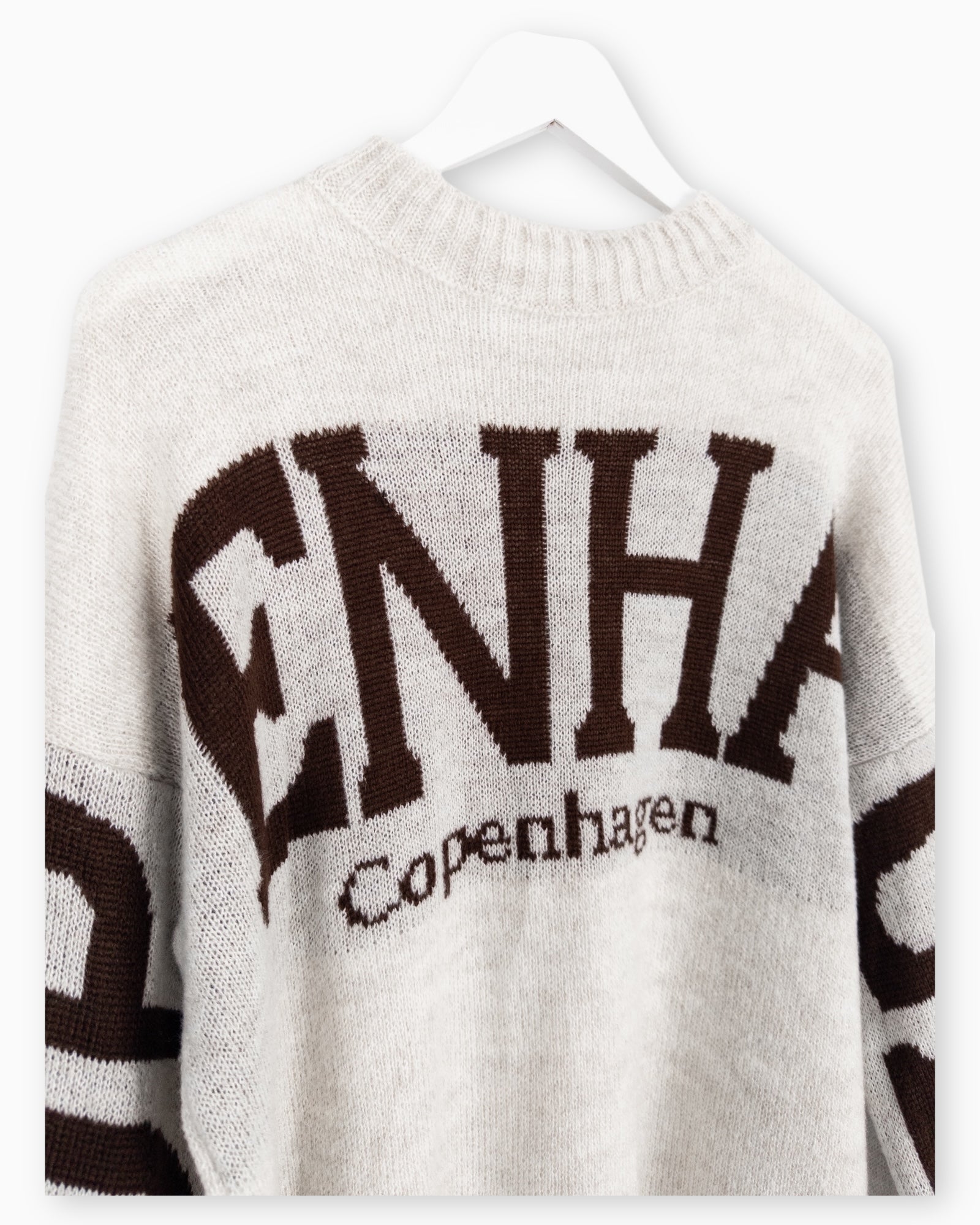 Strickpullover Copenhagen sand braun