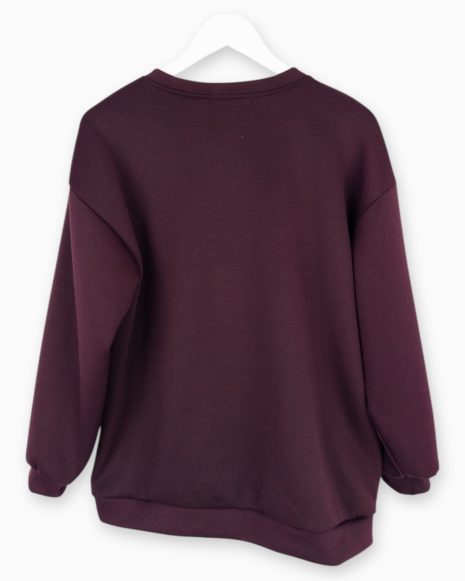 Oversize Sweatshirt Copenhagen weinrot