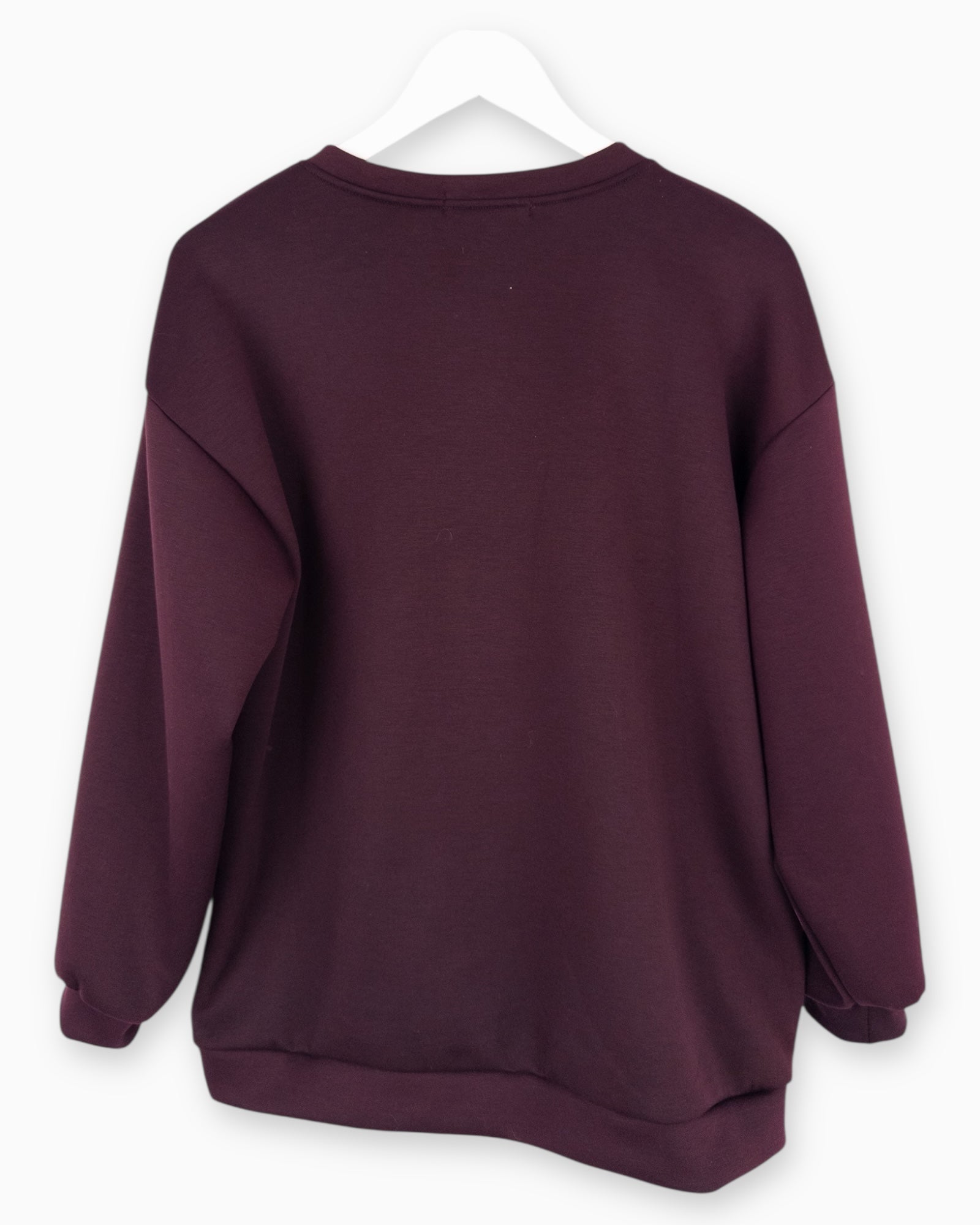 Oversize Sweatshirt Copenhagen weinrot