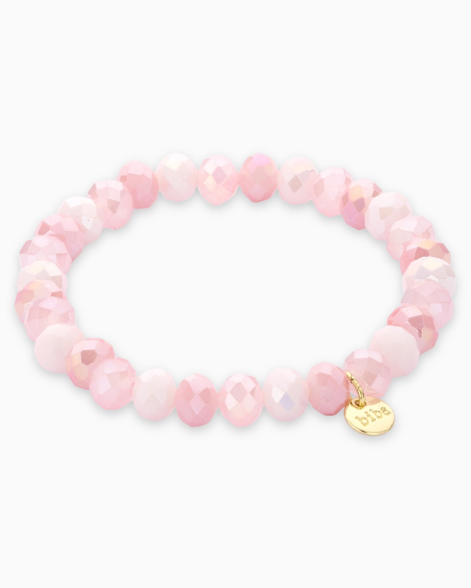 Crystal Armband rosa mix