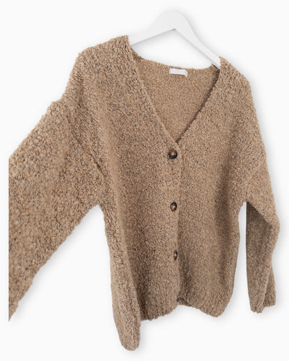 Strickjacke Maja braun