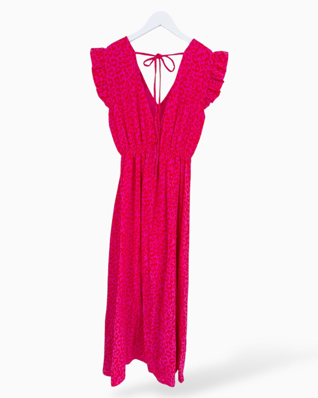 Leo Kleid aus Baumwolle pink