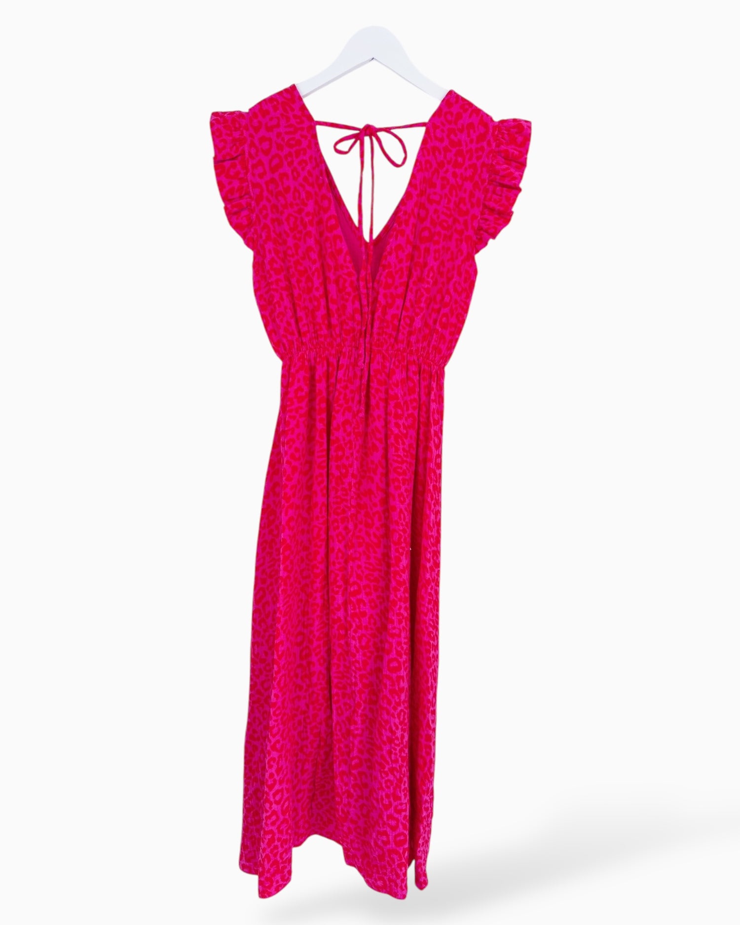 Leo Kleid aus Baumwolle pink