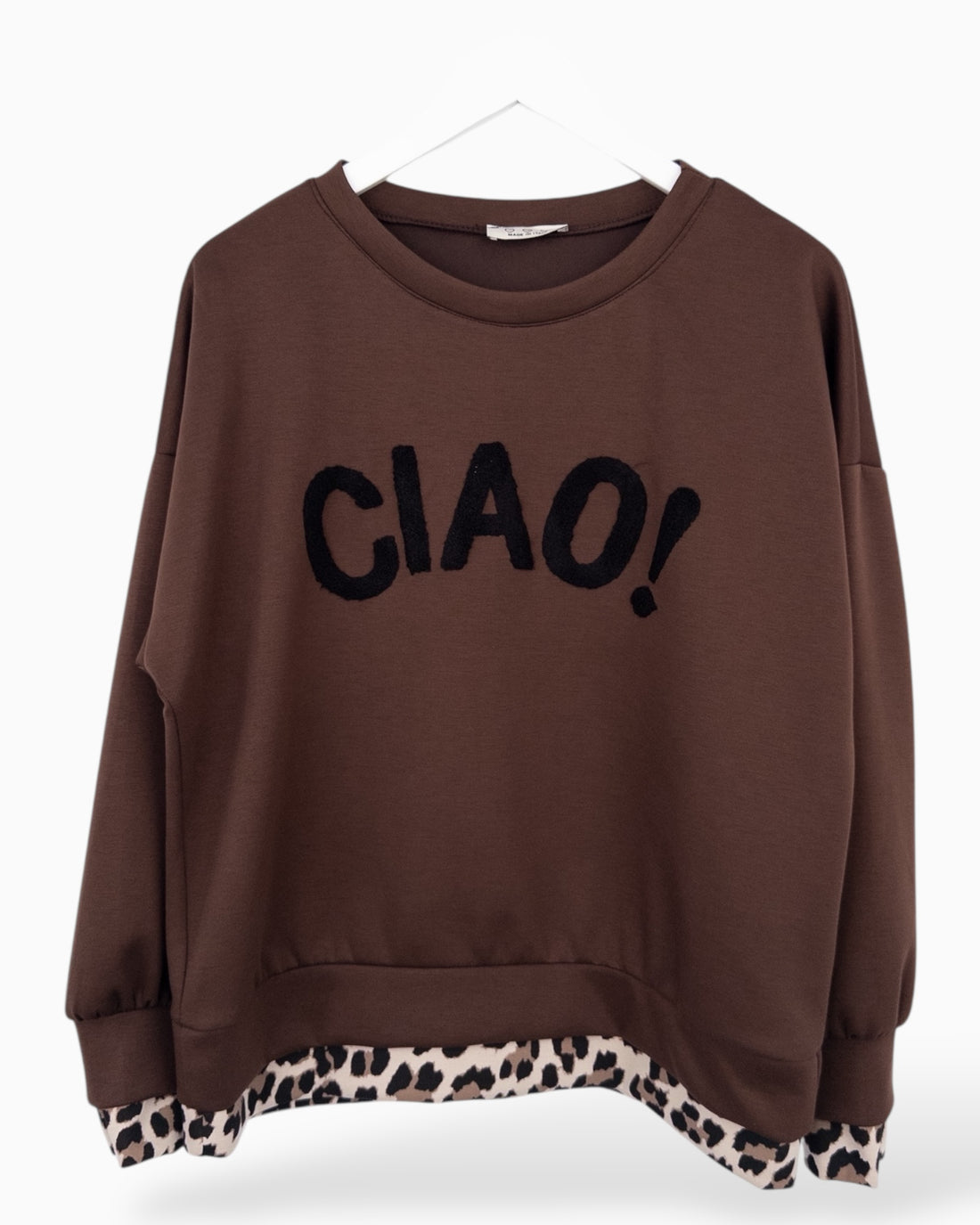 Sweatshirt Ciao braun
