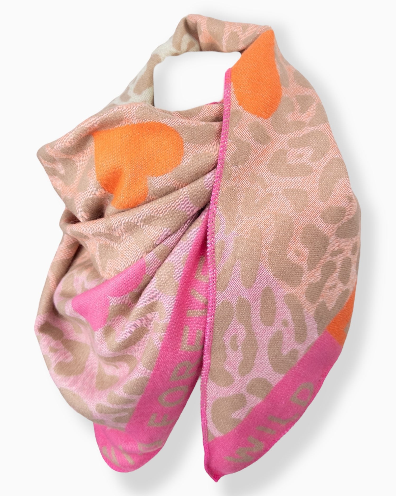 Dreieckstuch Wild Forever rosa pink