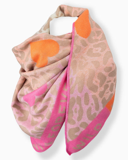 Dreieckstuch Wild Forever rosa pink
