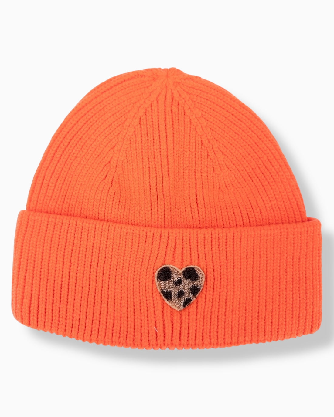 Mütze Leo Herz orange