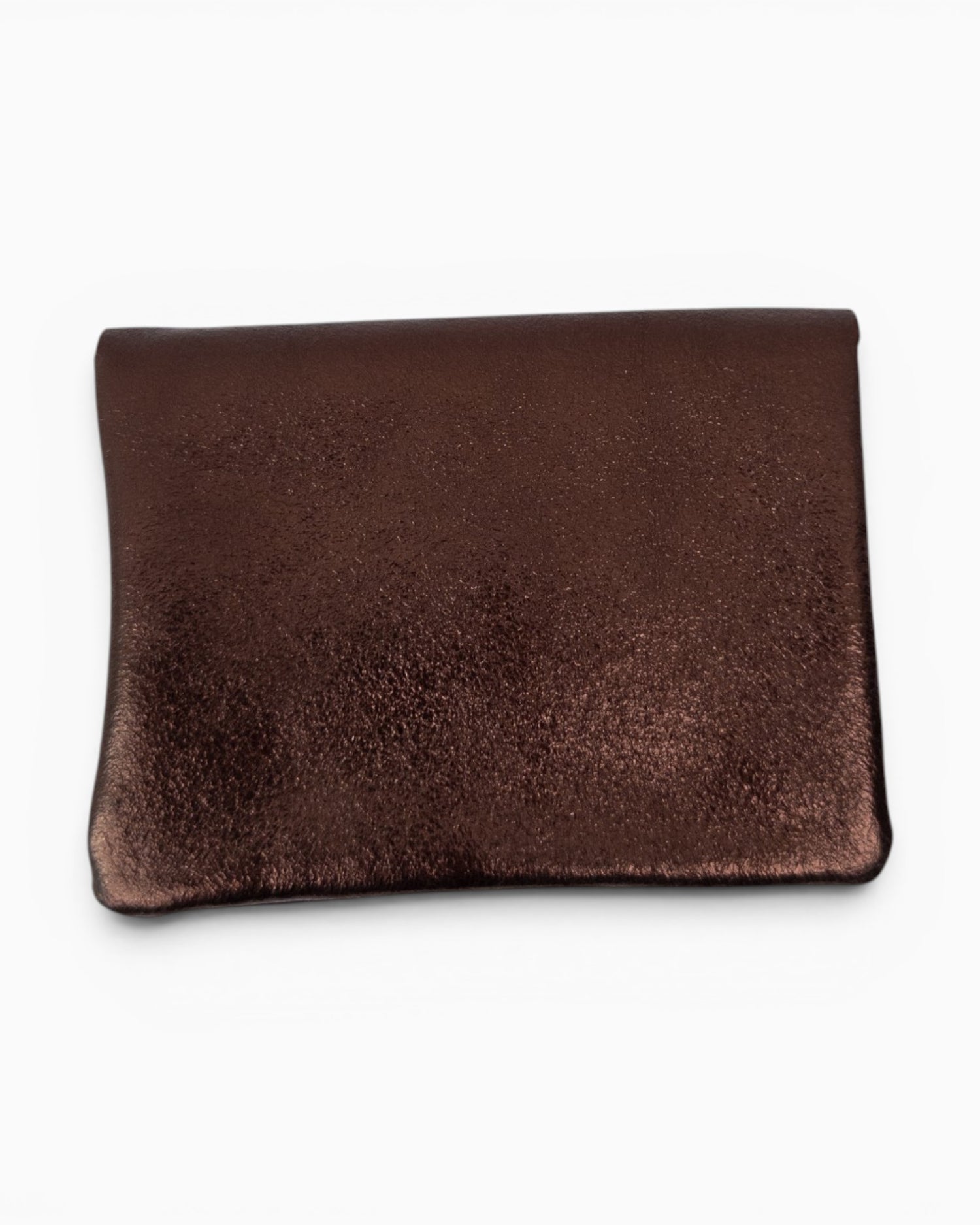 Geldbörse Leder klein bronze