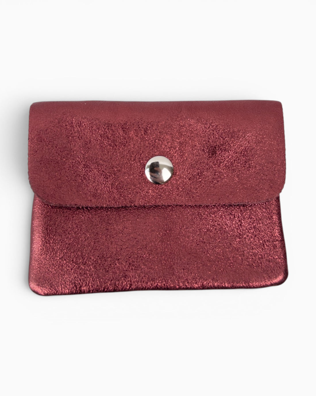 Geldbörse Leder klein bordeaux