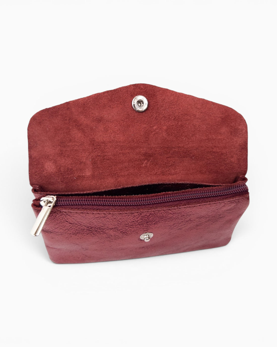 Geldbörse Leder bordeaux