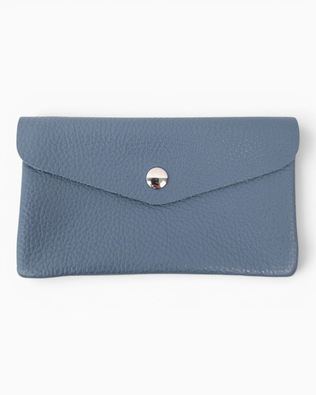 Geldbörse Leder rauchblau