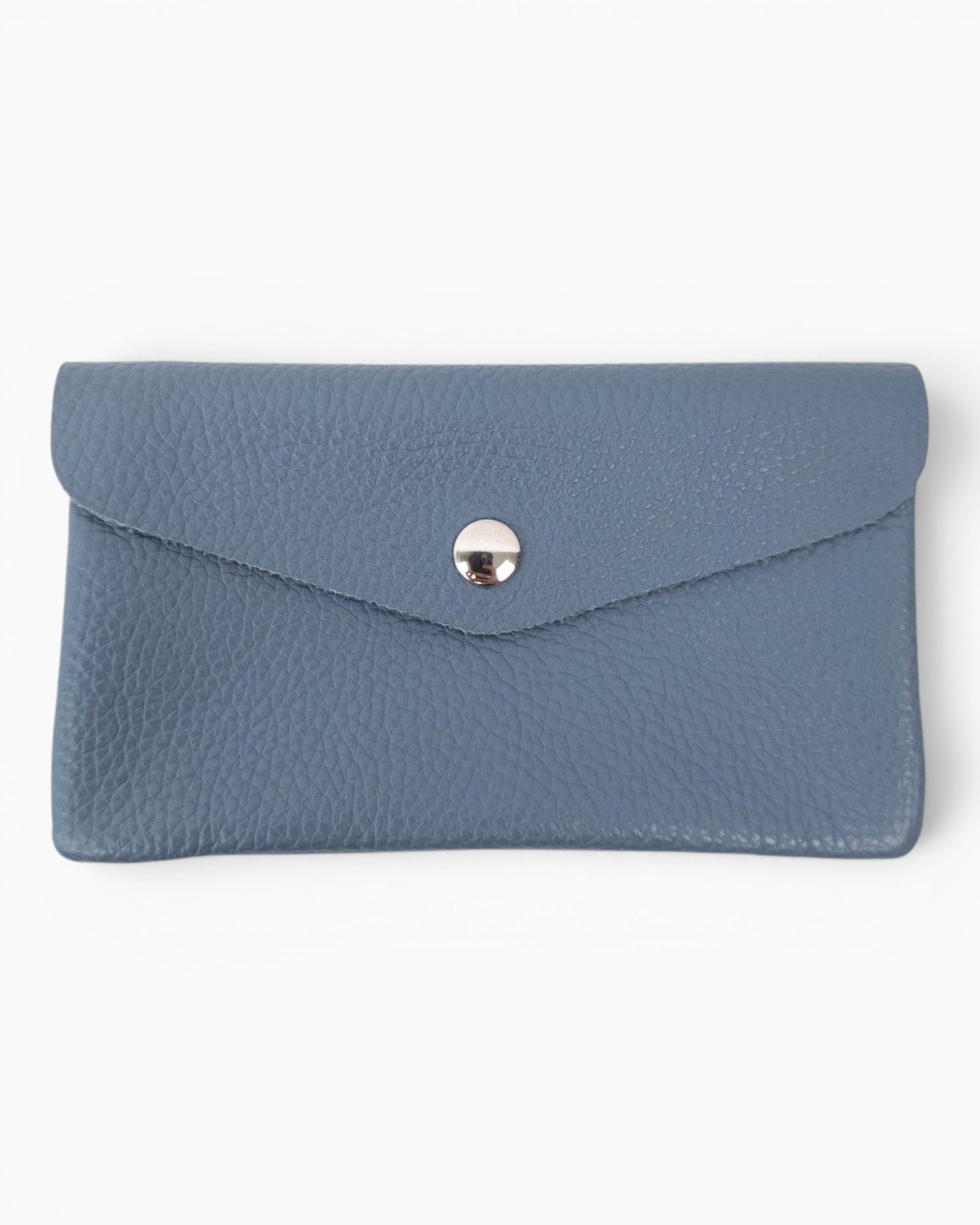 Geldbörse Leder rauchblau