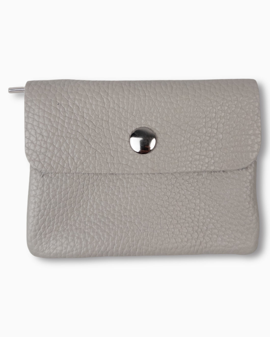 Geldbörse Leder klein taupe