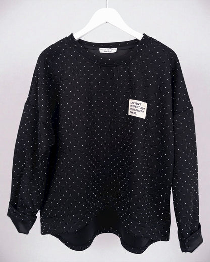 Sweatshirt Livia schwarz