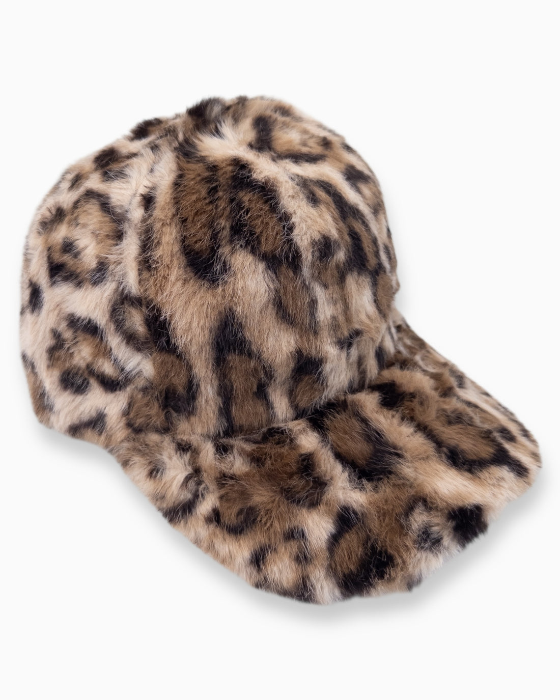 Flauschige Leo Cap beige