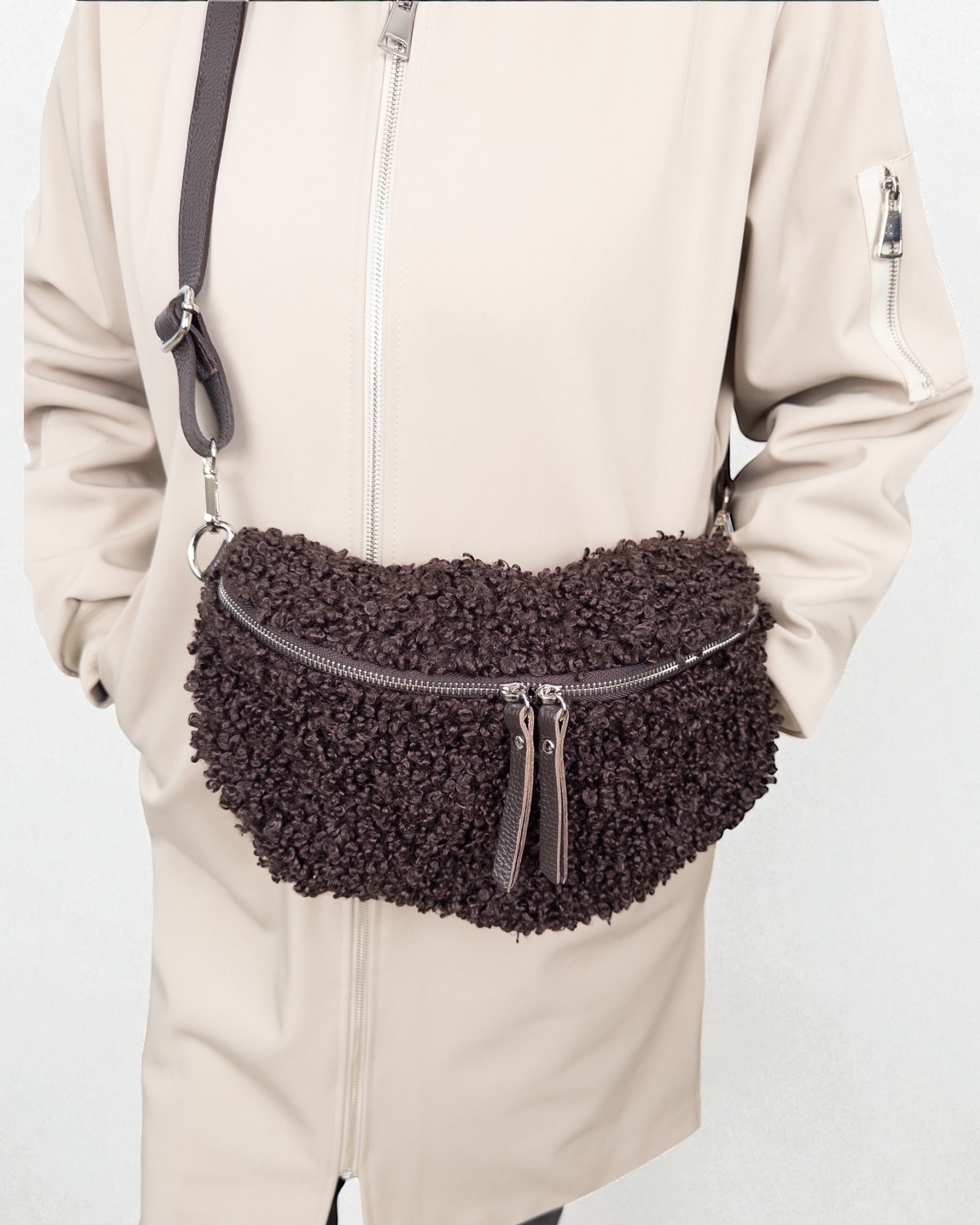 Teddy Umhängetasche schoko