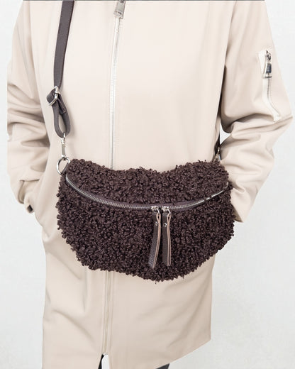 Teddy Umhängetasche schoko