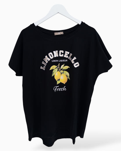 Shirt Limoncello schwarz