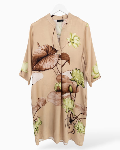 Leichtes Kleid mit floralem Muster