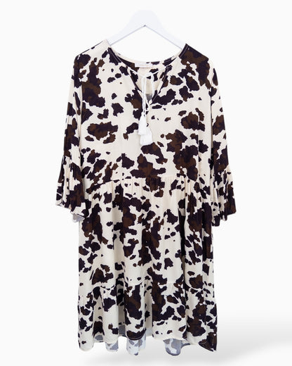 Kleid mit Animalprint