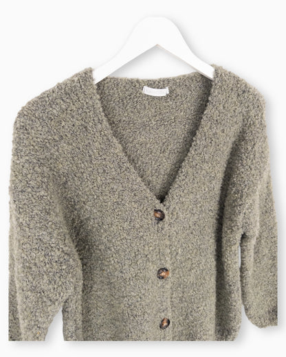 Strickjacke Maja oliv