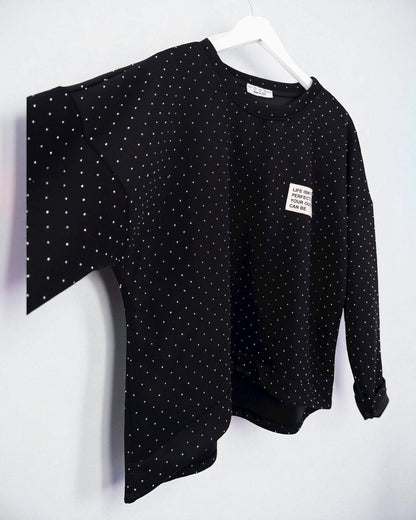 Sweatshirt Livia schwarz